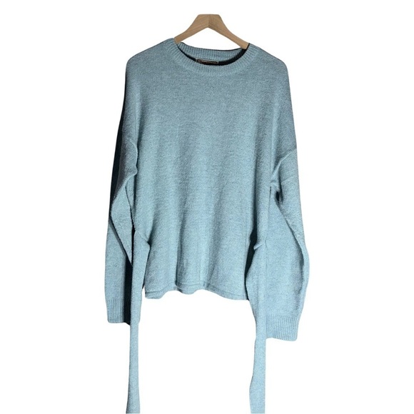 Flying Tomatoes Tie Sweater - Size L - Picture 1 of 4